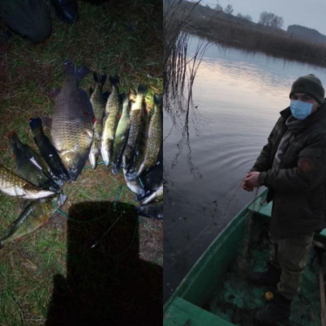 На Рівненщині у браконьєрів вилучили 10 кг риби