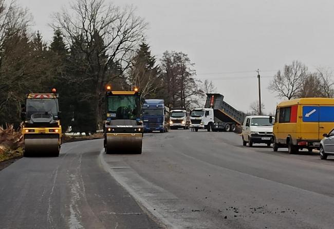 Біля кордону з Білоруссю відремонтували дорогу