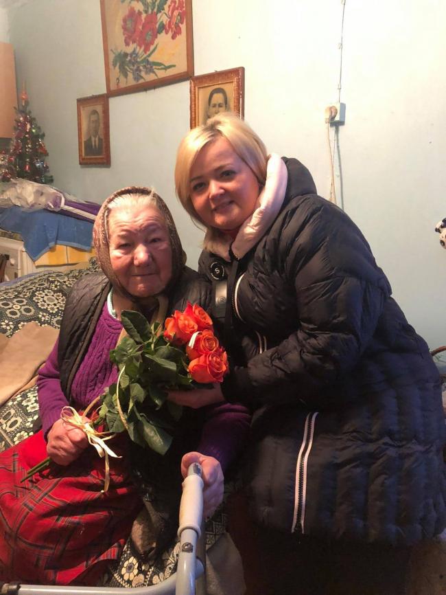 Мешканка Рівненської області відсвяткувала 90-річний ювілей