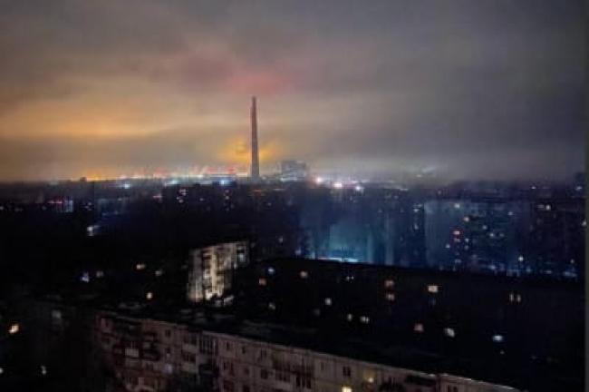 "Усе в диму": у Запоріжжі через аварію на ТЕС без світла лишилось все місто