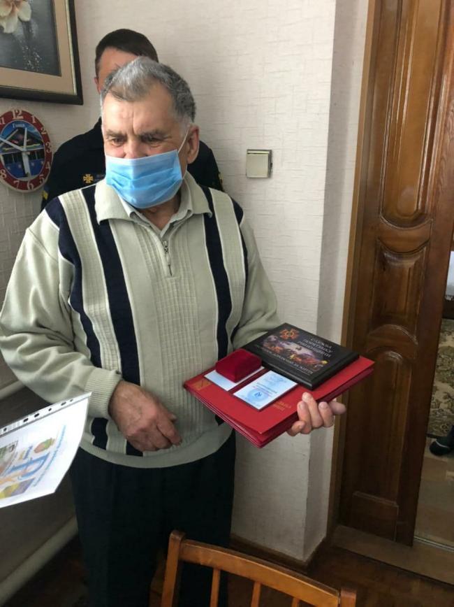 Рівненський ветеран-пожежник святкує 80-річчя