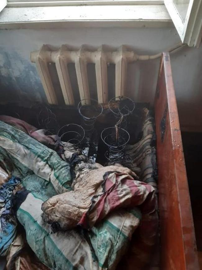 У Дубні горів житловий будинок: на згарищі знайшли тіло власника (ФОТО)