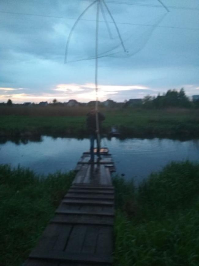 На річці Усті викрили чоловіка, який виловлював рибу "павуком"