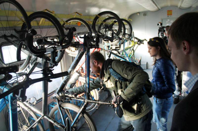 "Укрзалізниця" запустить електричку, в якій можна буде перевозити велосипеди