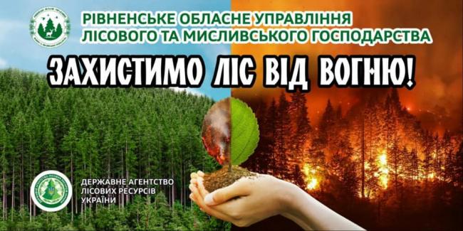 Жителям Рівненщини заборонили відвідувати ліс 