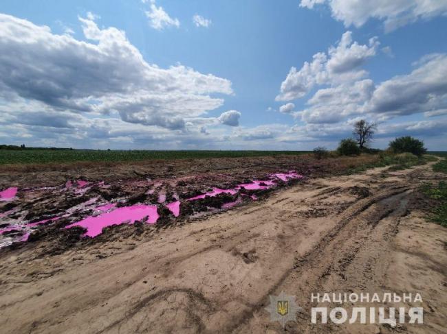 На Рівненщині через рожеві калюжі розпочали кримінальне провадження