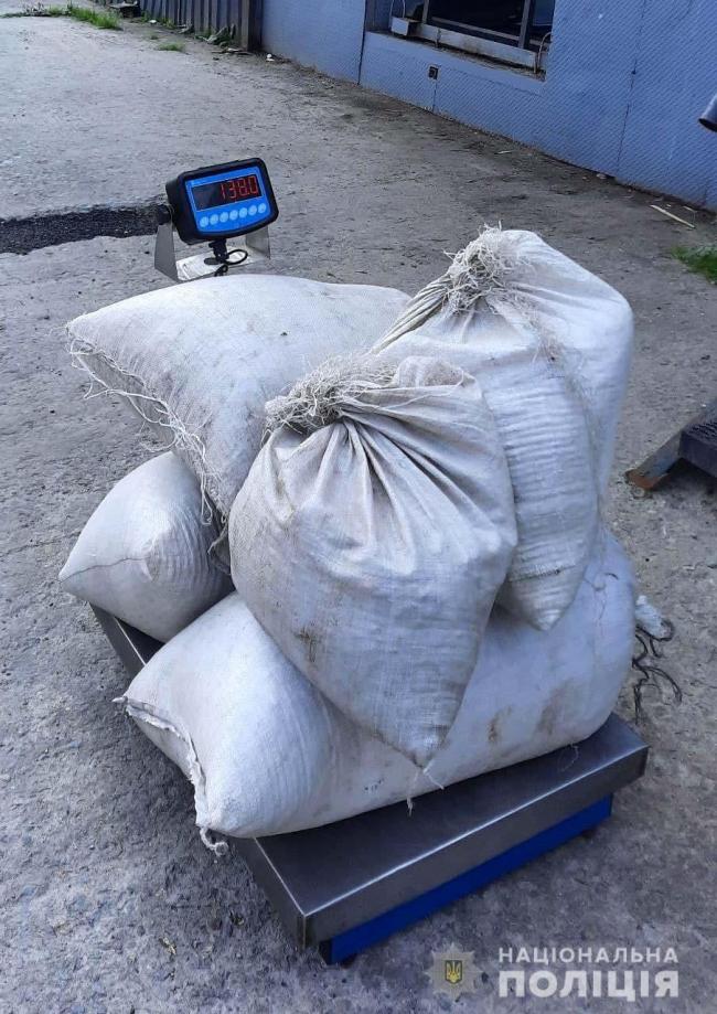 На Рівненщині поліцейські вилучили майже 140 кілограмів бурштину-сирцю