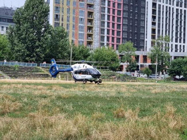 Немовля з Рівного вертольотом транспортували у столичну лікарню