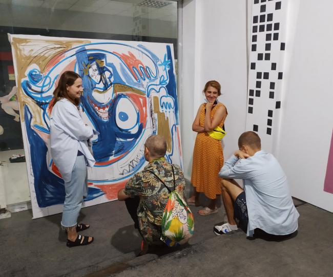 Художниця з Рівного представила три полотна на фестивалі у Грузії (ФОТО)