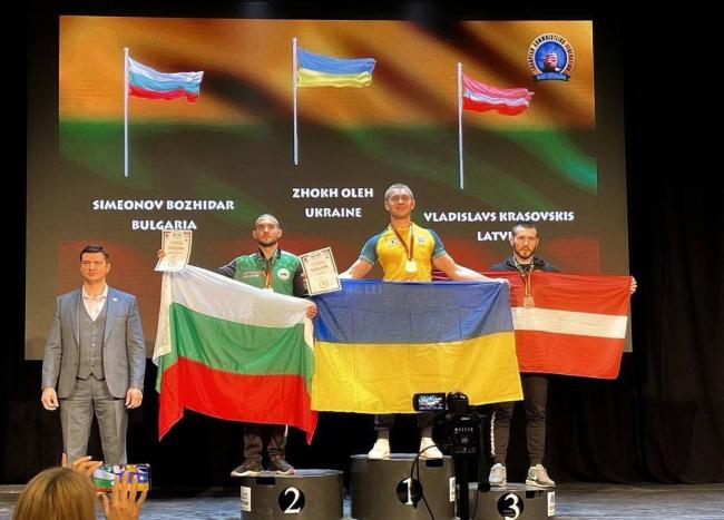 Мешканець Рівненщини Олег Жох став чемпіоном Європи з армреслінгу