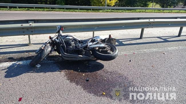На Рівненщині у ДТП втрапив неповнолітній мотоцикліст (ФОТО)