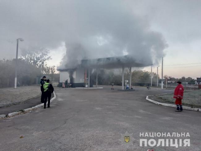 На Житомирщині горіла недіюча АЗС: після пожежі там виявили тіло охоронця