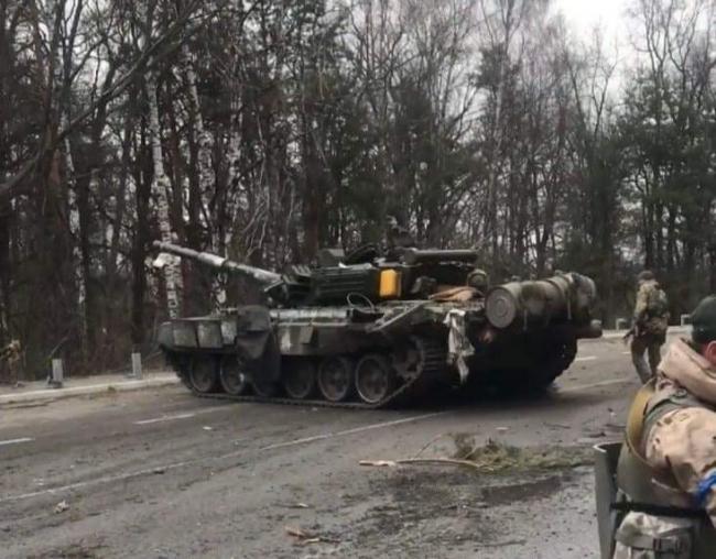 ЗСУ на Чернігівщині здобули трофейний російський танк