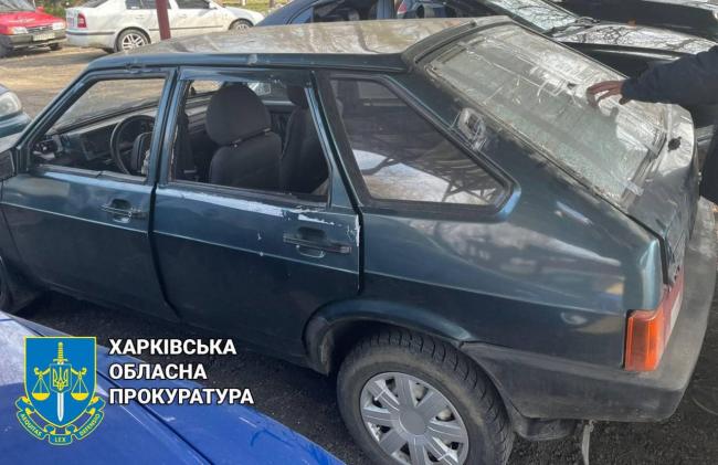 Пошкоджені будинки та автомобілі: окупанти вчергове обстріляли Чугуїв