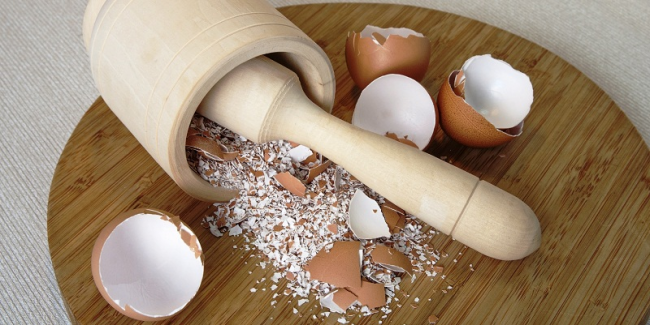 Яєчна шкарлупа - ефективне добриво для грунту навесні
