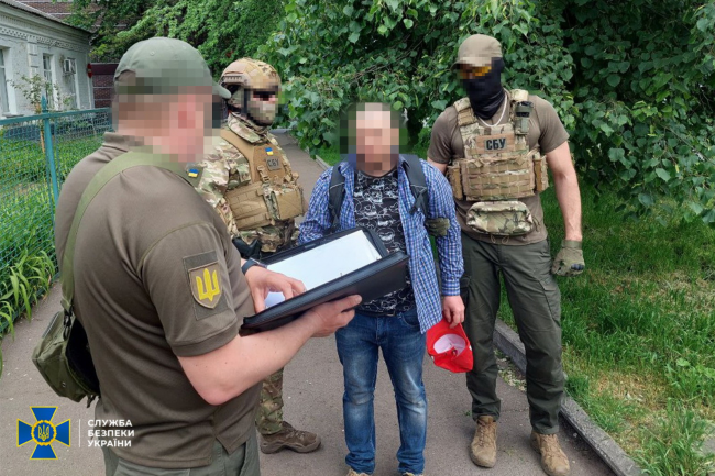 У Черкасах "на гарячому" спіймали зрадника під час коригування удару по місту