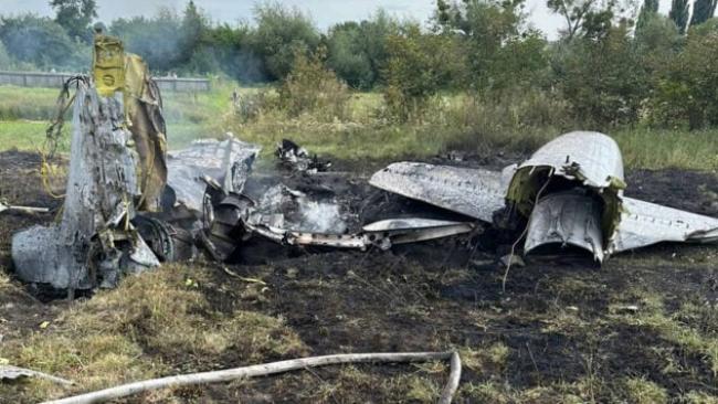 "Полум`я, дим... і падають": очевидці розповіли про авіатрощу на Житомирщині