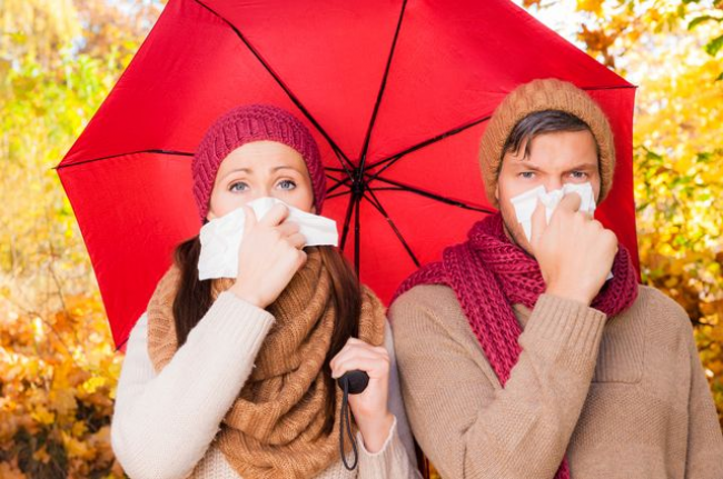 На Рівненщині цієї осені на застуду хворіють частіше, аніж торік
