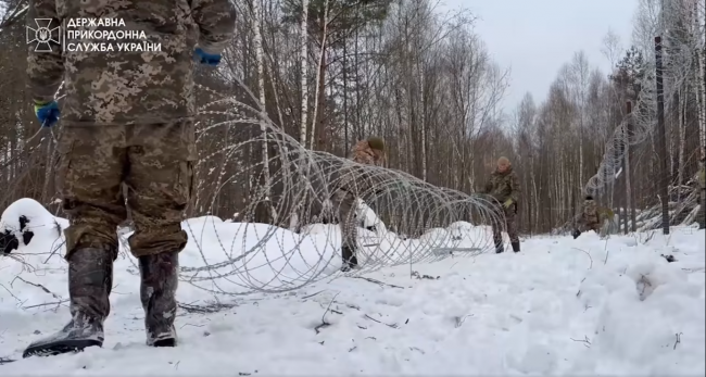 Прикордонники укріплюють українсько-білоруський кордон (ВІДЕО)