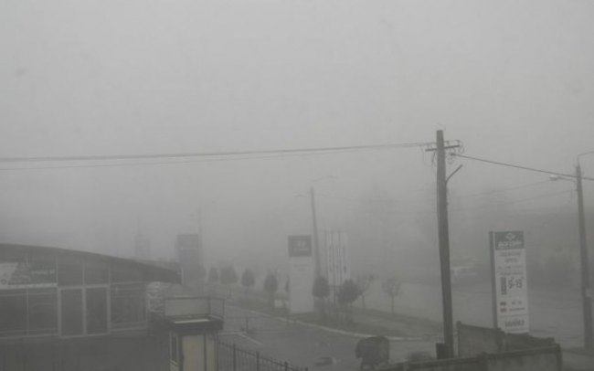 На Рівненщині очікують туман та ожеледицю