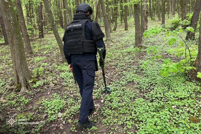 На Дубенщині у лісі знайшли 3 артснаряди