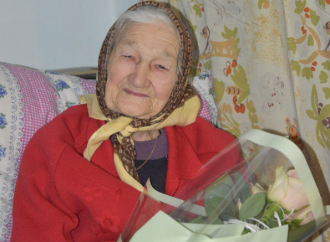 Уродженка Чернігівщини, яка понад 70 років свого життя мешкає на Рівненщині, святкує 96-річчя