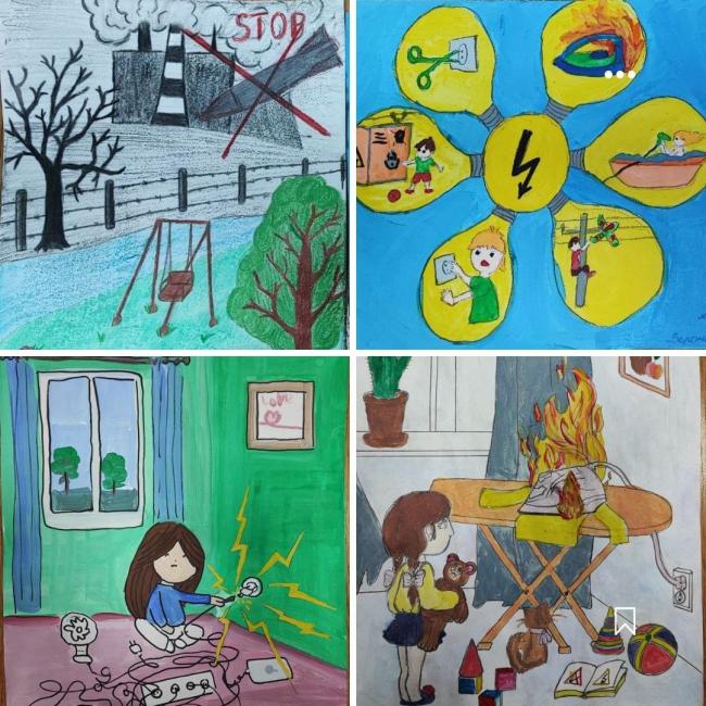 Енергетики на Рівненщині провели конкурс дитячого малюнка: відомі переможці