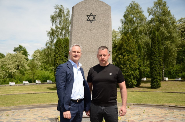 Рівне вперше відвідав посол Ізраїлю в Україні