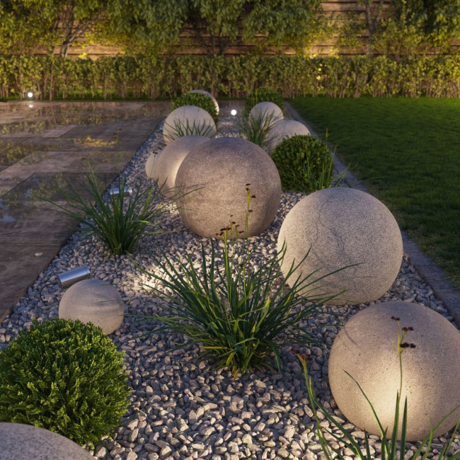 Кулі у саду: як зробити ділянку сучасною за допомогою бетону (ФОТО)