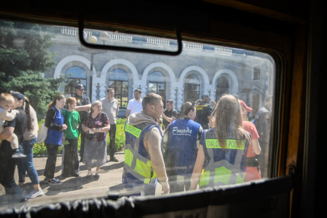 На Рівненщину прибув 7-ий евакуаційний потяг з Донецької області