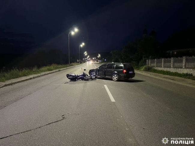 На Рівненщині шукають свідків ДТП, у якій травмувалися мотоцикліст із пасажиркою