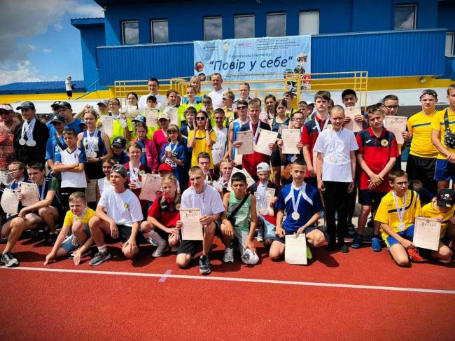 Діти з Рівненщини вибороли 15 медалей на всеукраїнській спартакіаді
