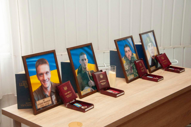 Чотирьох Воїнів із громади на Рівненщині посмертно відзначили президентськими нагородами