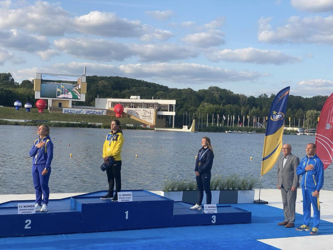 Веслувальниця з Рівненщини здобула "срібло" на чемпіонаті Європи