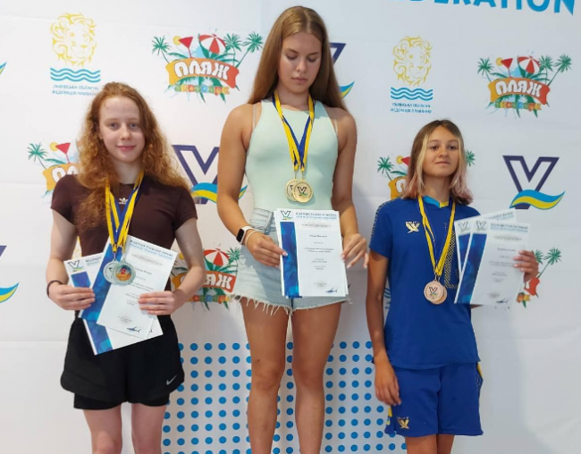 На літньому чемпіонаті України плавці Рівненщини здобули майже 40 нагород