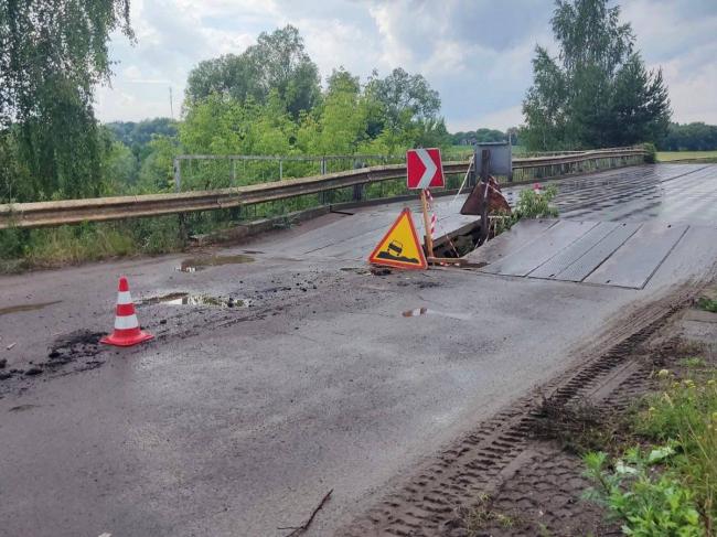 Аварійну ділянку на мосту через Горинь в Рівненському районі можуть перекрити для авто