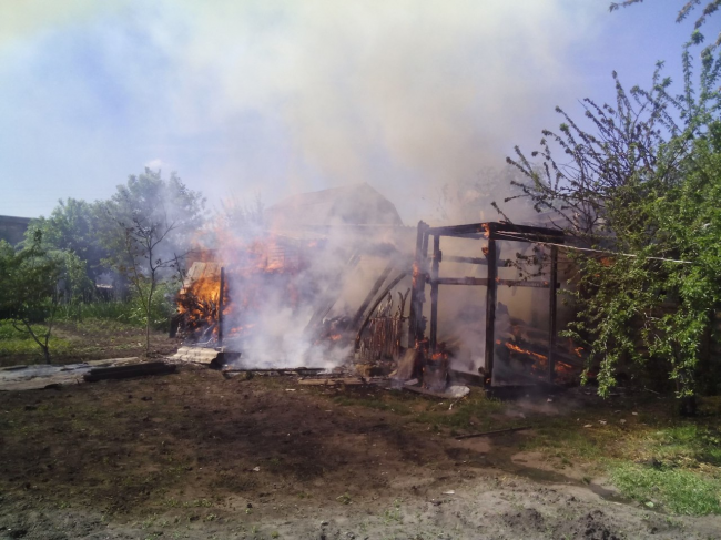 У пожежі на Дубенщині згоріли зерно, свійські тварини та птахи