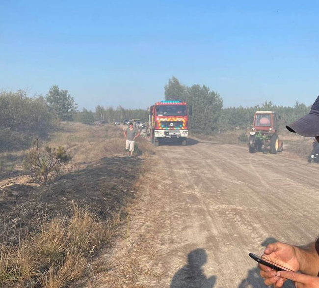 Горіло 3 га територій: на Сарненщині сталось масштабне загоряння (ФОТО)