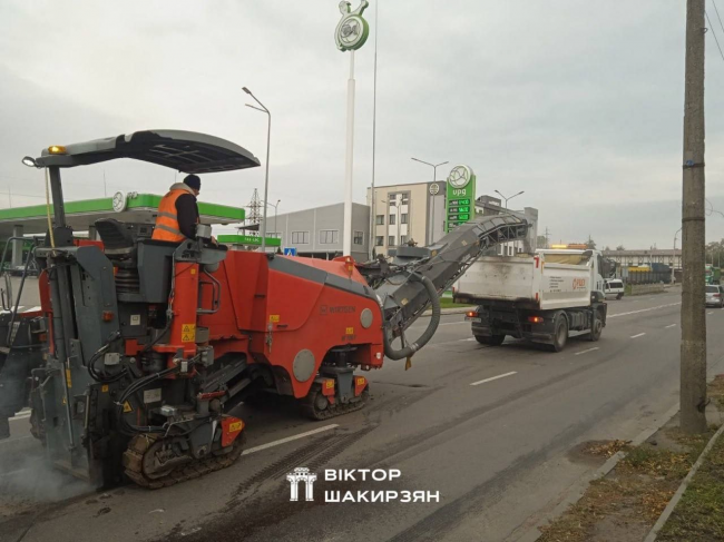 У Рівному на Кулика й Гудачека ремонтуватимуть дорогу