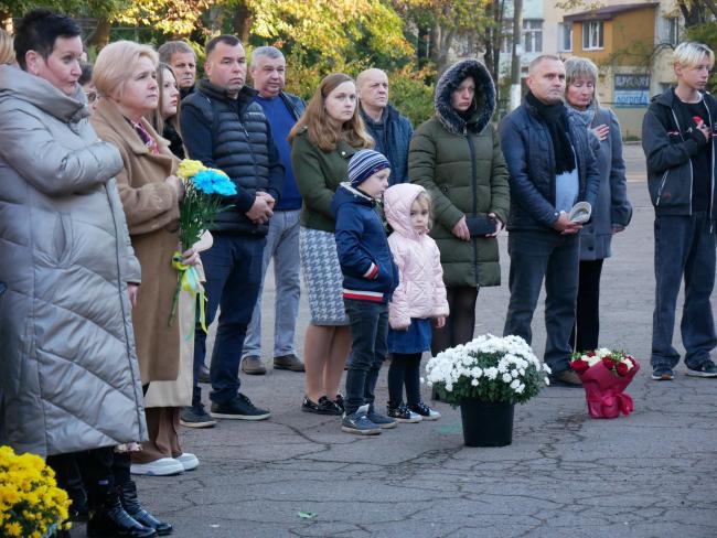 У Рівному відкрили пам`ятну дошку на честь загиблого 49-річного сержанта