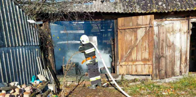 На Сарненщині внаслідок пожежі загинув чоловік