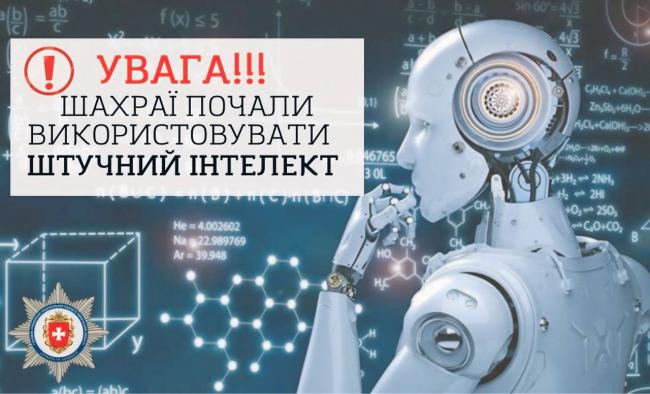 Шахраї обдурили жительку Рівненського району за допомогою штучного інтелекту