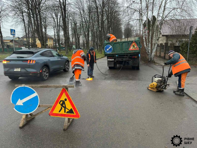 У Рівному можливі затори на понад 10 вулицях через ремонт доріг